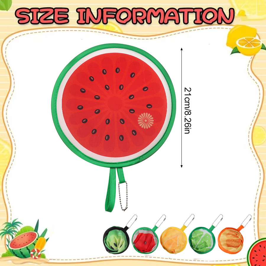 Wedding Supply List - 5Pcs/set Fruit Design Hand Fans Foldable