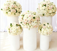 Wedding Qq - 5pcs/set)gold and silver mirror acrylic plinth