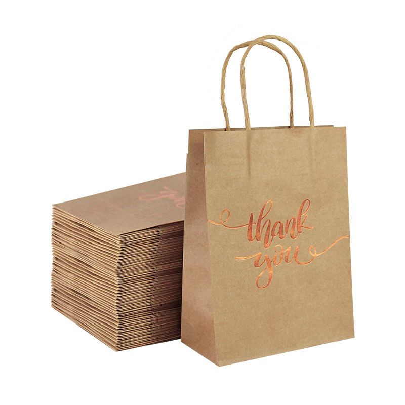 Wedding Supply List - 21cm Portable Paper Bags Thank You