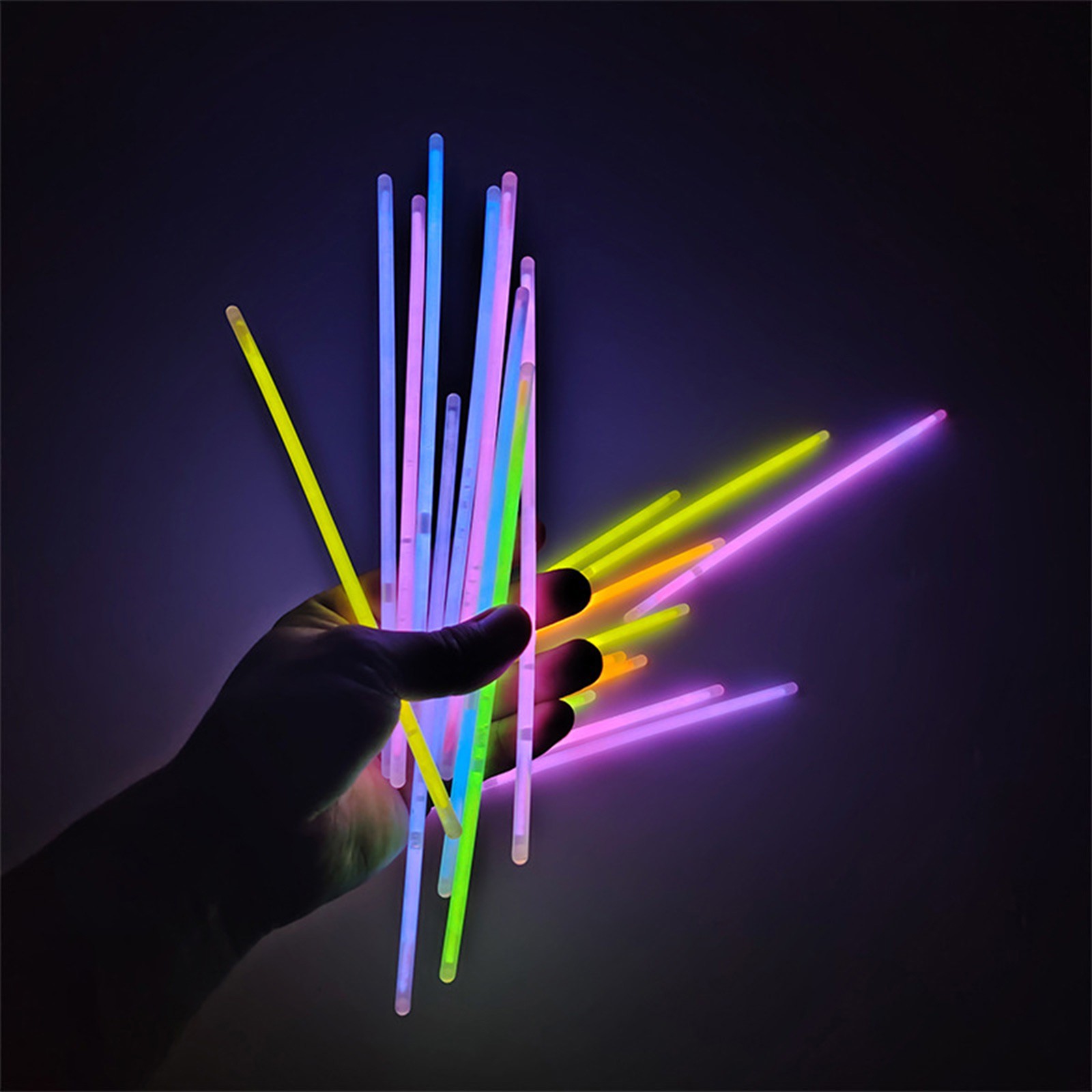 Wedding Supply In Bulk - ‌100 Pack 20cm Fluorescent Glow Sticks