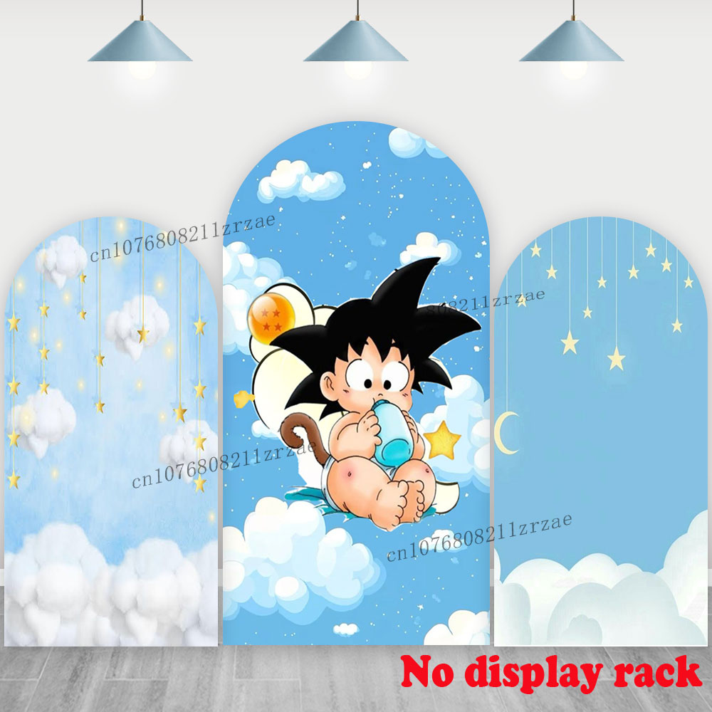 Photo Booth Prop - Dragon Ball Arch Baby Goku Backdrop