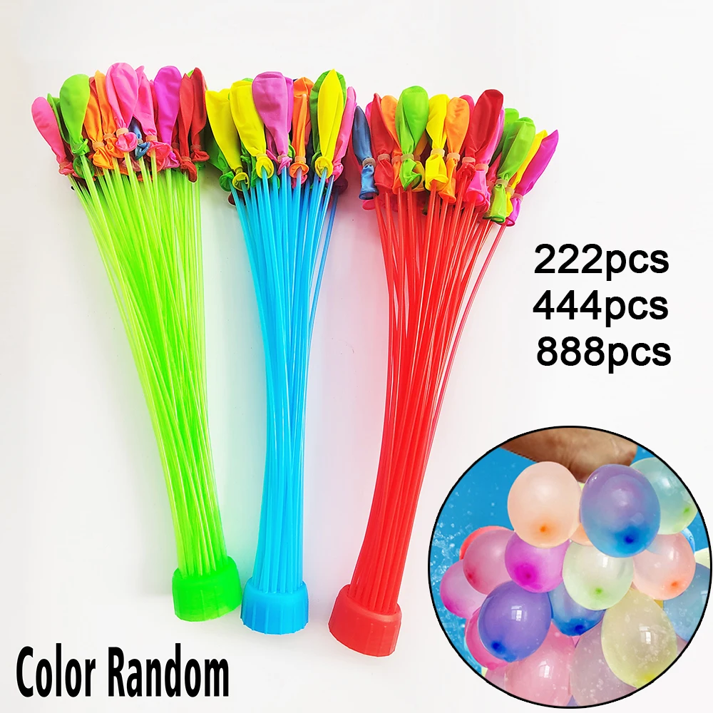 Wedding Qq - 888/1111pcs Fast Water Filling Balloon Summer
