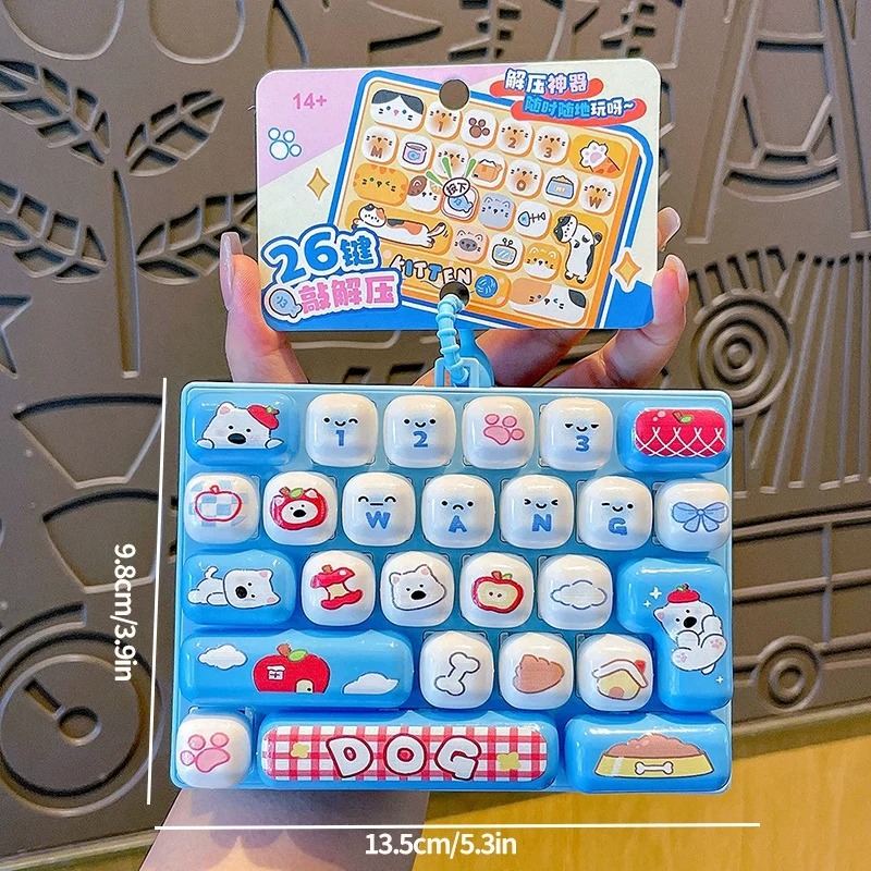 26-Grid Anti-Stress Keyboard K - Wedding Yes recension och pris
