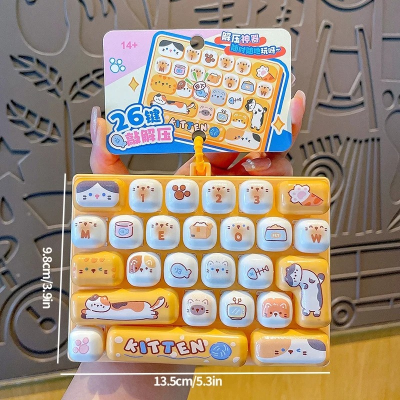26-Grid Anti-Stress Keyboard K - Wedding Yes recension och pris