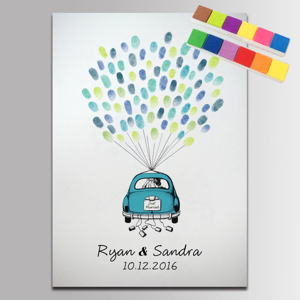 Wedding Guest Book Personalize - Wedding Supply List recension och pris