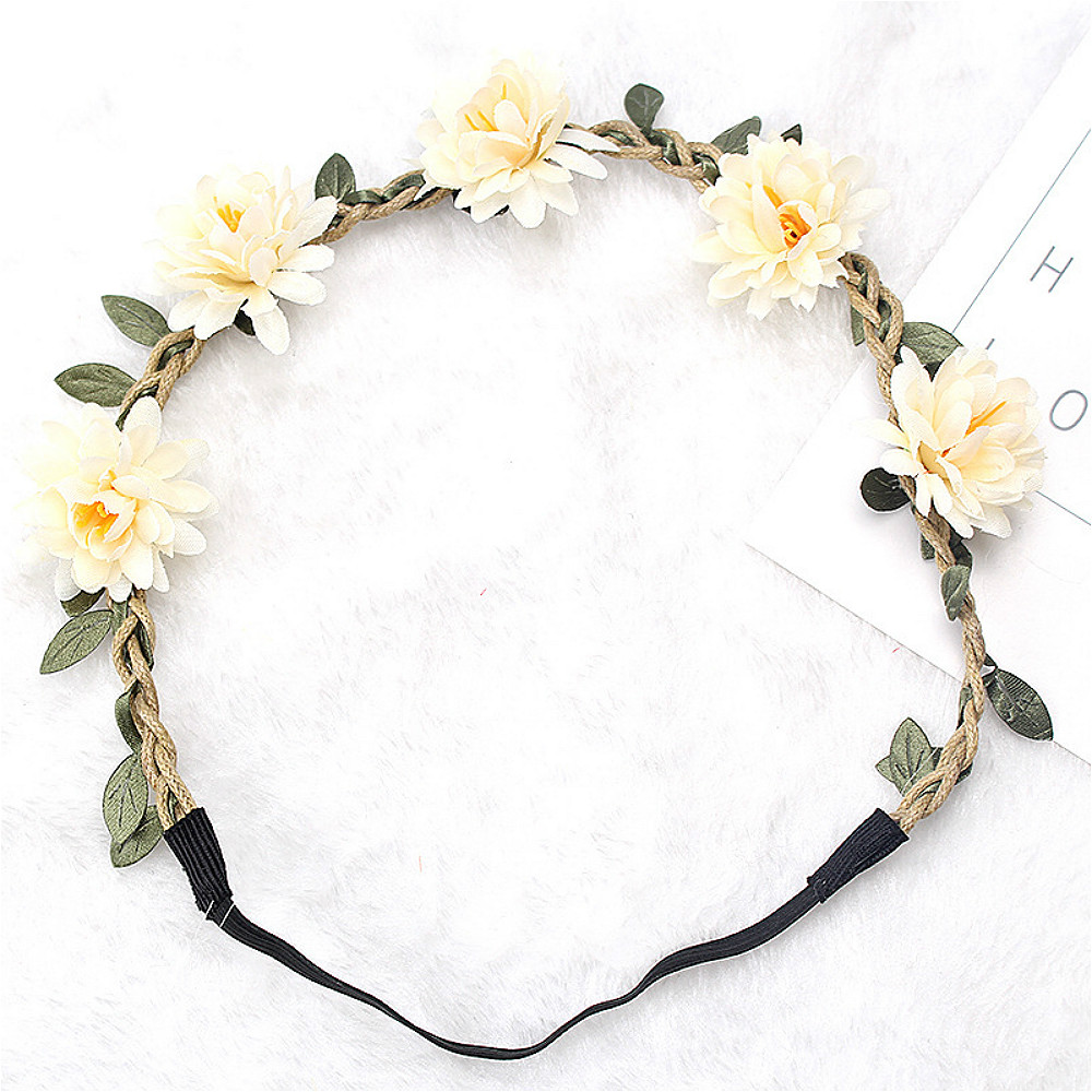 Women Wedding Flower Headband  - Wedding Supply List recension och pris