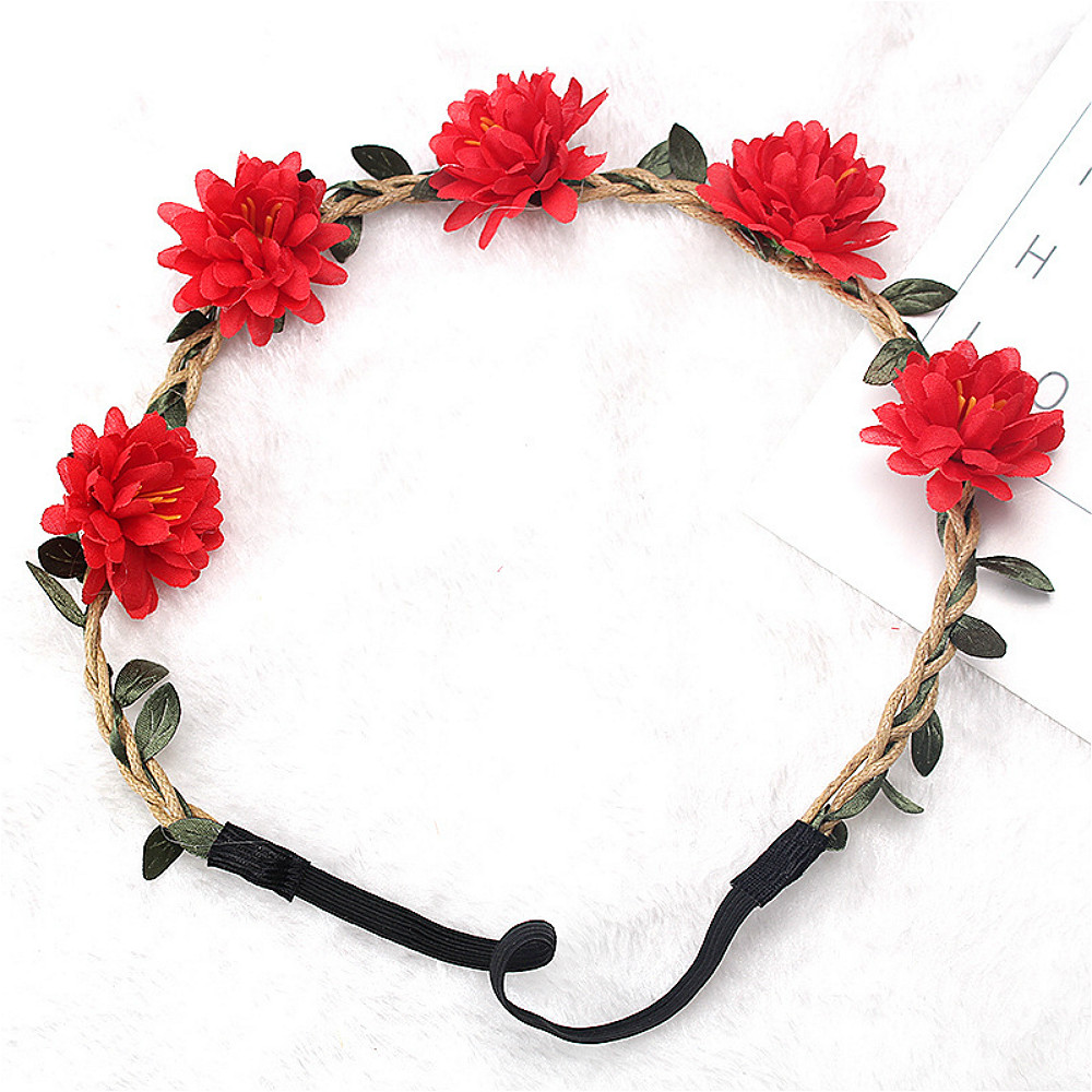 Women Wedding Flower Headband  - Wedding Supply List recension och pris