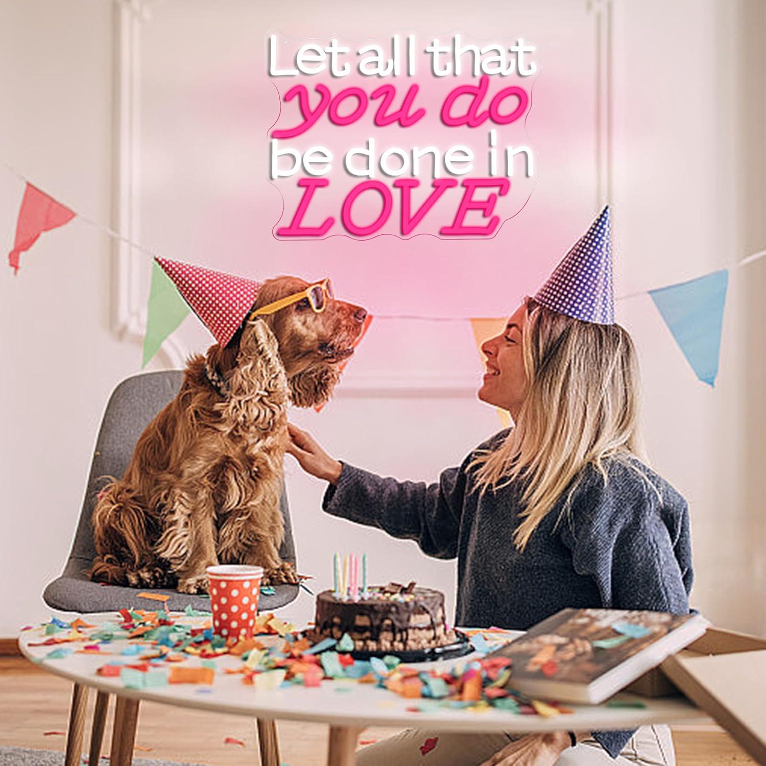 Let All That You Do Be Done In - Wedding Led recension och pris
