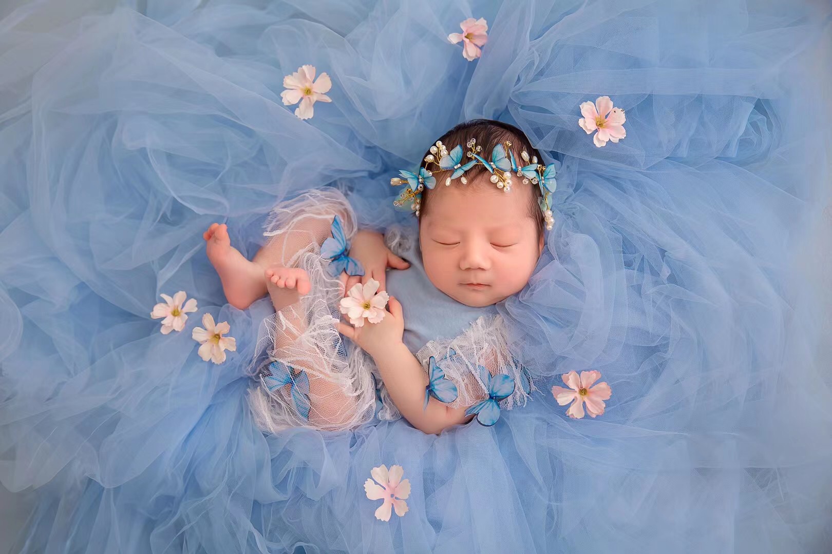 Newborn Photography Props Mesh - Photo Booth Prop recension och pris