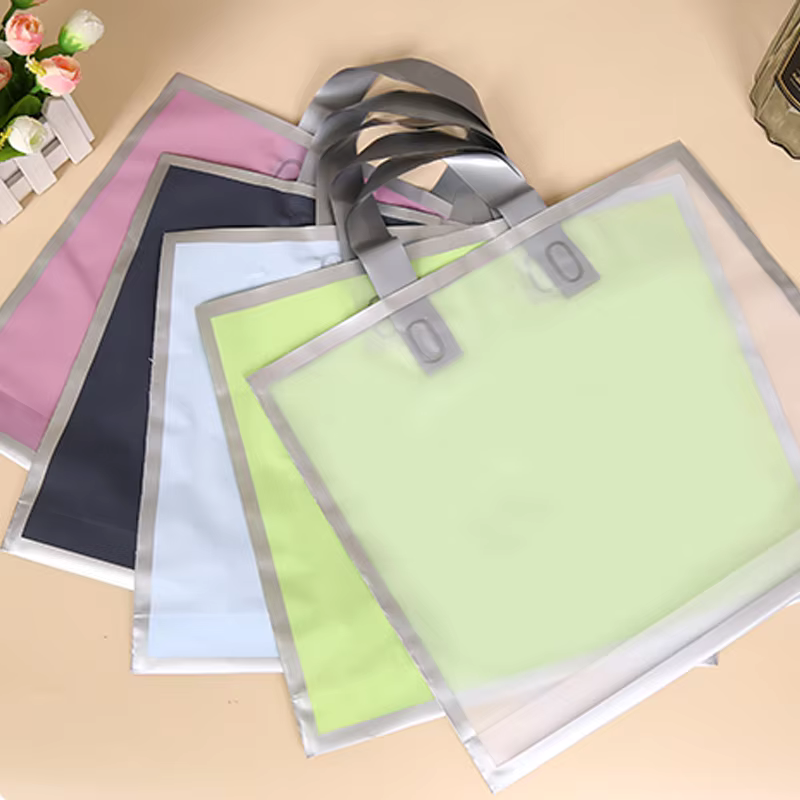 50Pcs Frosted hand shopping ba - Wedding Supply Store recension och pris