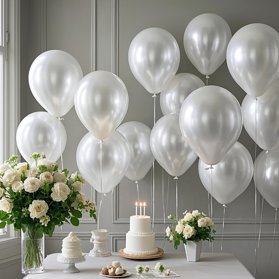 Pearl White Balloon Set, Suita - Wedding Ceremony Supply recension och pris