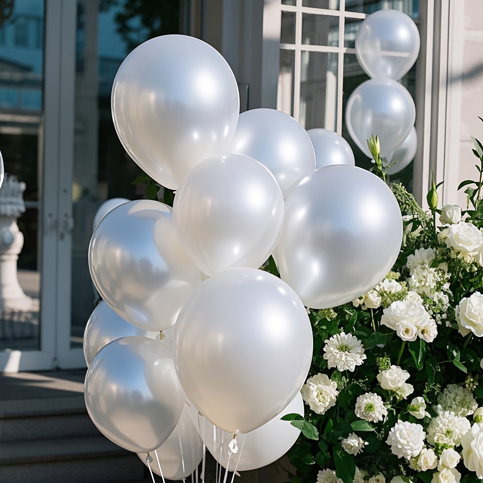 Pearl White Balloon Set, Suita - Wedding Ceremony Supply recension och pris