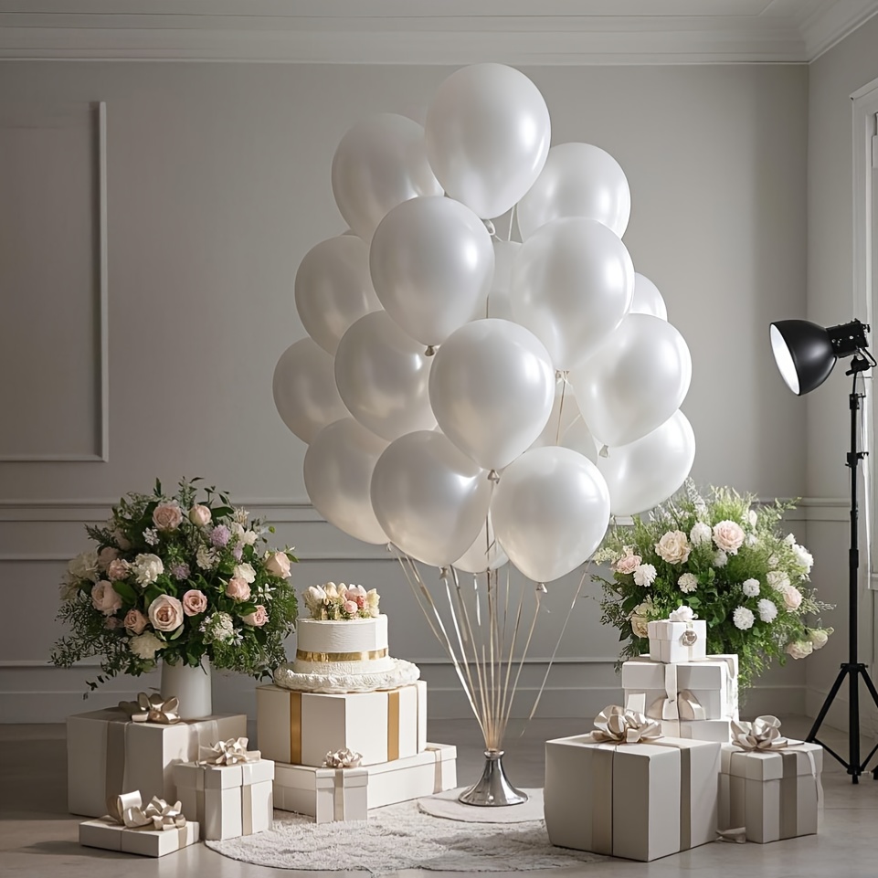 Pearl White Balloon Set, Suita - Wedding Ceremony Supply recension och pris