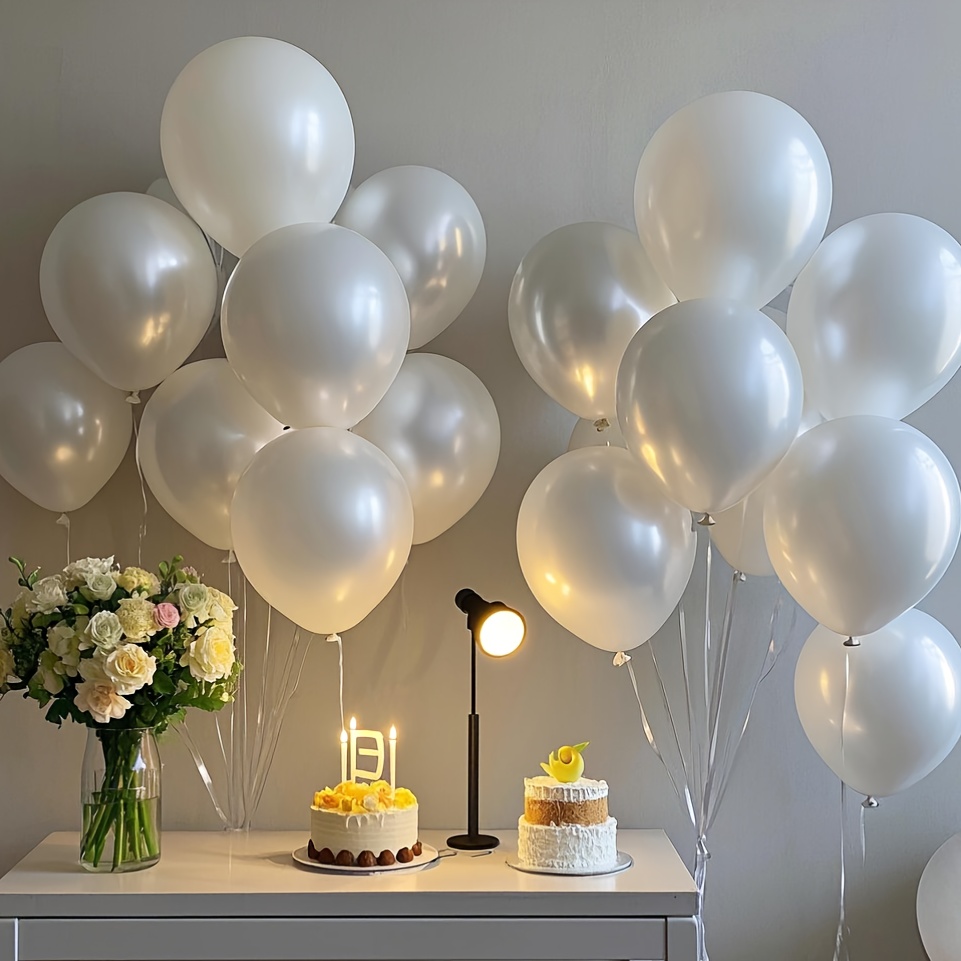 Pearl White Balloon Set, Suita - Wedding Ceremony Supply recension och pris