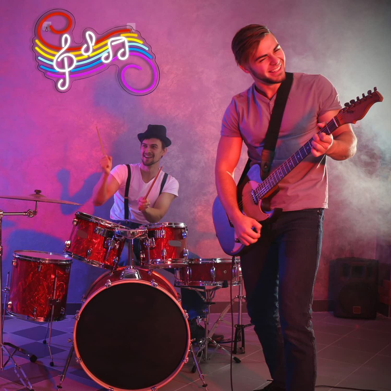 Music Notes Neon Sign Customiz - Wedding Led recension och pris