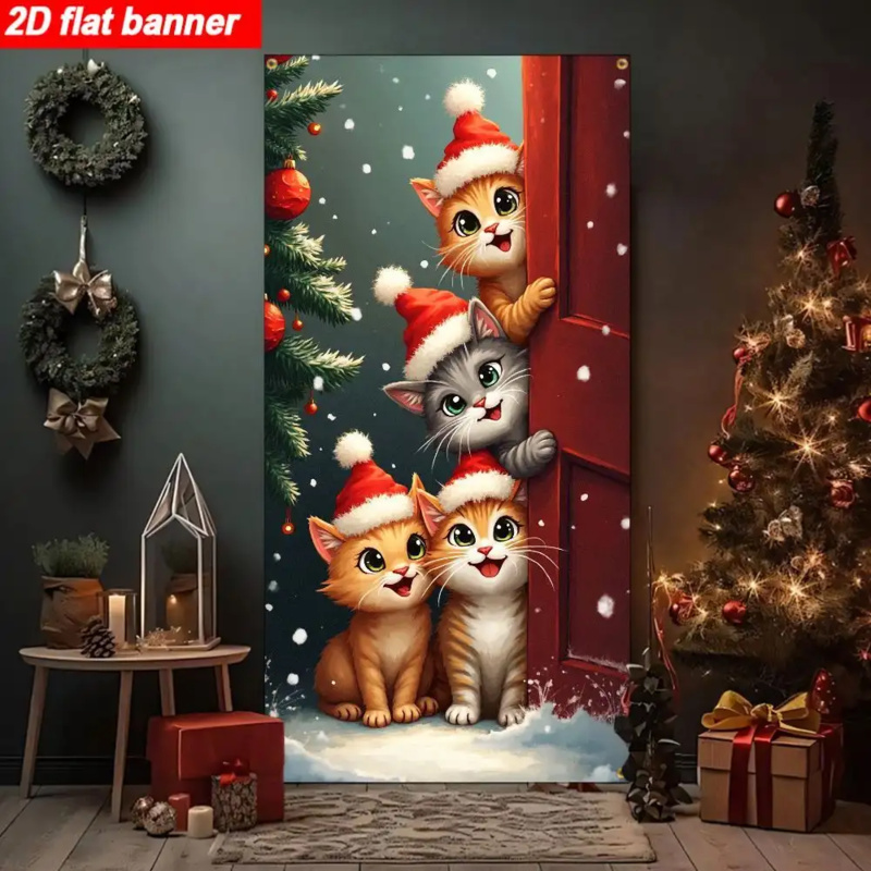 1pc 2D plane, Christmas cat ba - Wedding Power Supply recension och pris