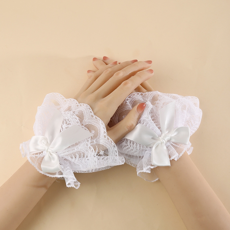Sweet  Lolita Lace Bowknot Wri - Wedding Supply List recension och pris