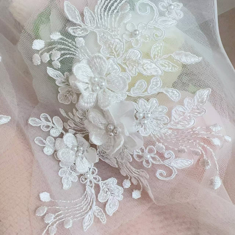 2PCS=1Pair,Rope Embroidery Pea - Wedding Dress Supply recension och pris