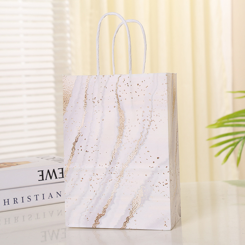 5Pcs Marble Design Kraft Paper - Wedding Supply List recension och pris