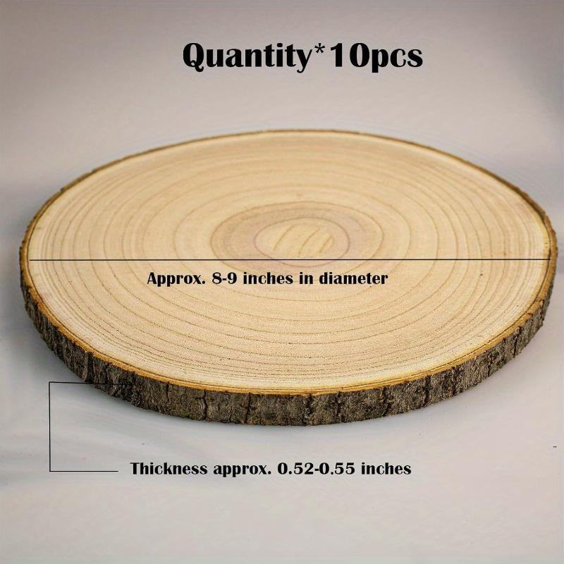 10Pcs/Lot Large Unfinished Woo - Wedding Ceremony Supply recension och pris