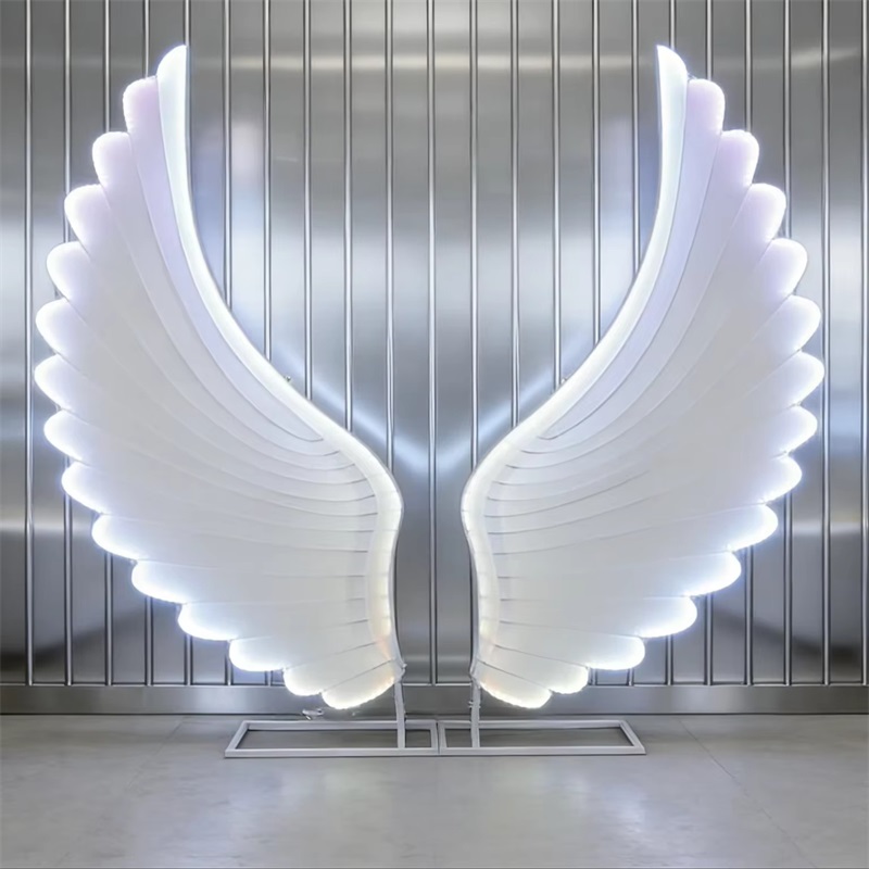 Glowing Angel Wings Light Prop - Wedding Led recension och pris