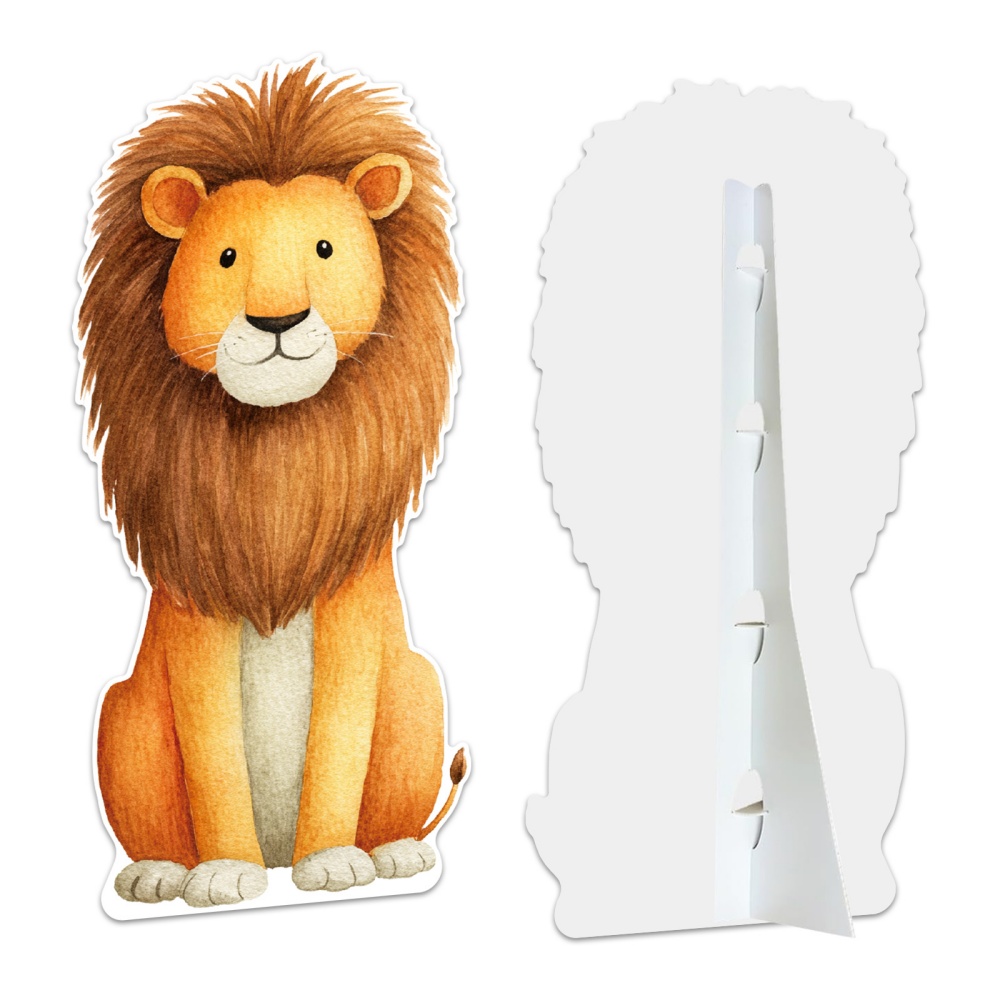 Animal Cardboard Cutout Stande - Photo Booth Prop recension och pris