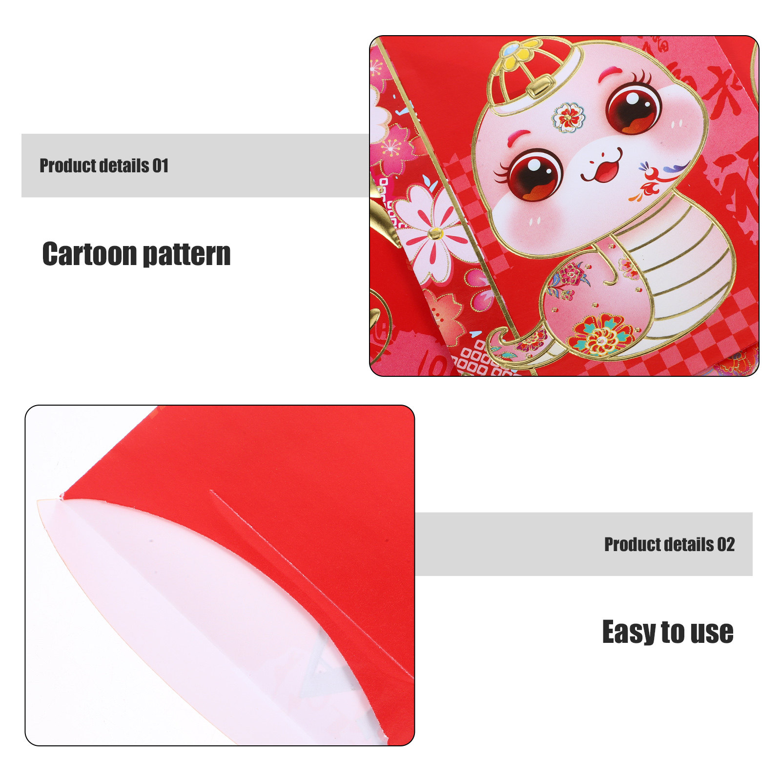 30Pcs Red Envelopes Lunar New  - Wedding Envelopes recension och pris