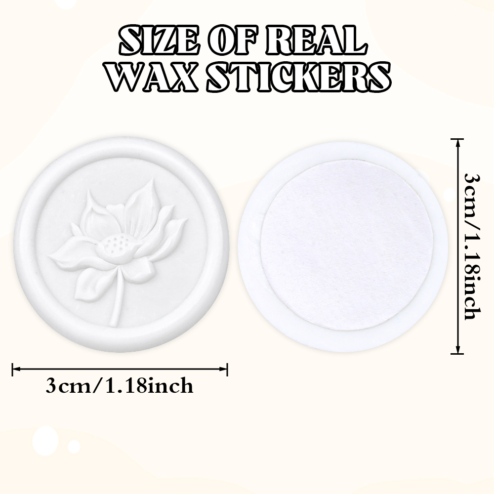 3D Water Lilies Floral Wax Sea - Wedding Envelopes recension och pris