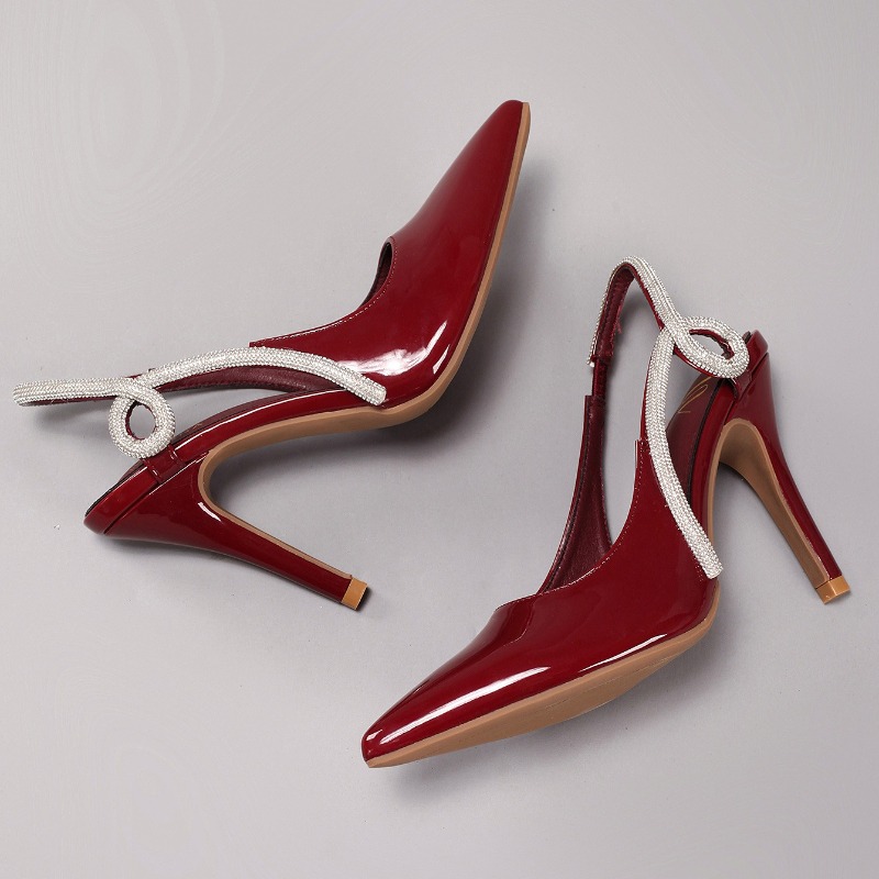 Sexy Patent Leather Pointed To - Wedding Super recension och pris