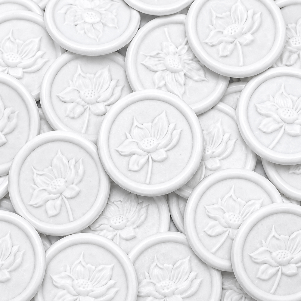 3D Water Lilies Floral Wax Sea - Wedding Envelopes recension och pris