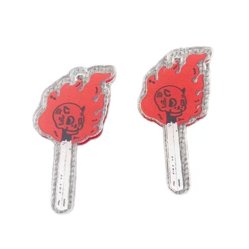 10pcs acrylic skull pendant, D - Wedding Yes recension och pris