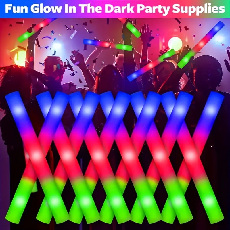 Reusable LED Foam Sticks Light - Wedding Power Supply recension och pris
