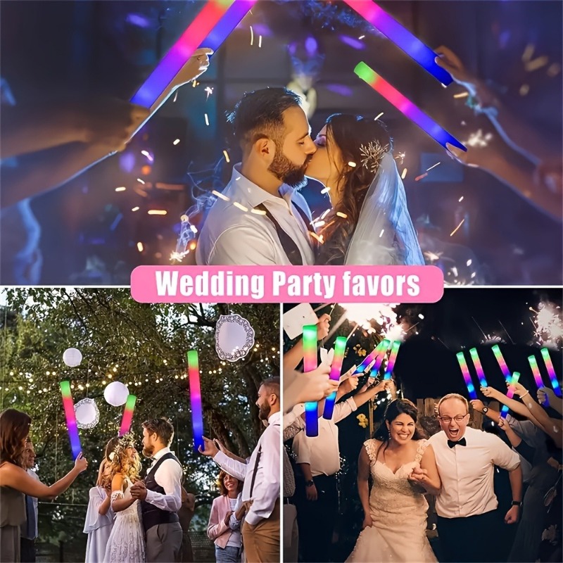 Reusable LED Foam Sticks Light - Wedding Power Supply recension och pris