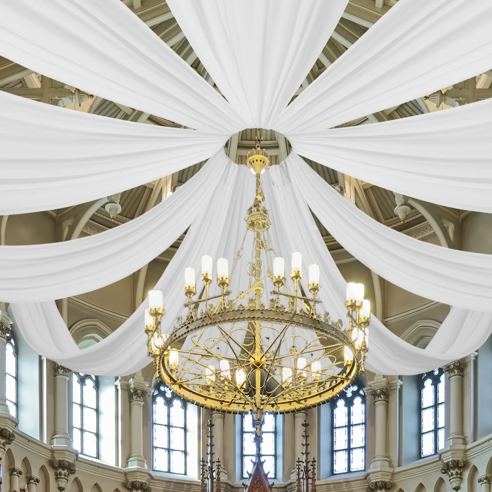 Wedding Arch Ceiling Drape Roo - Wedding Ceremony Supply recension och pris
