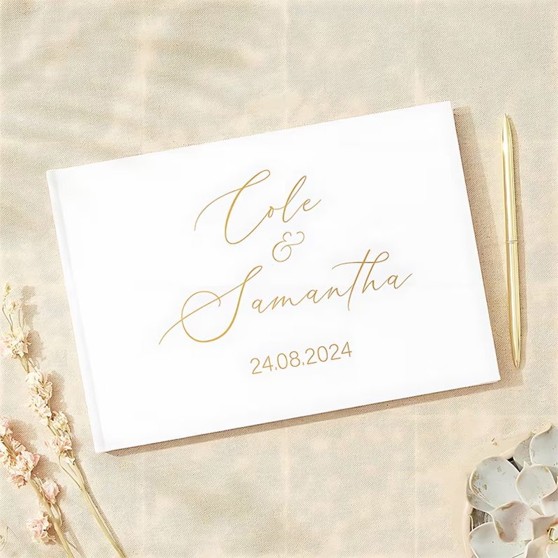 Personalized Guest Book for We - Wedding Supply List recension och pris