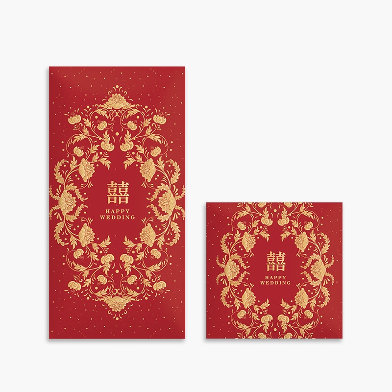 10Pcs Traditional Chinese Wedd - Wedding Envelopes recension och pris