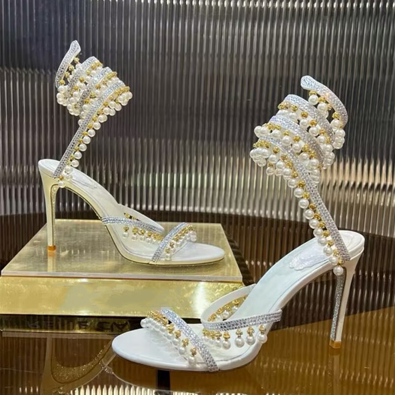 Luxury Rhinestones Pearls Tass - Wedding Super recension och pris