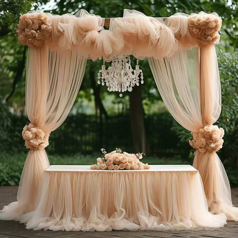 6 Meters Wedding Arch Drape Fa - Wedding Ceremony Supply recension och pris