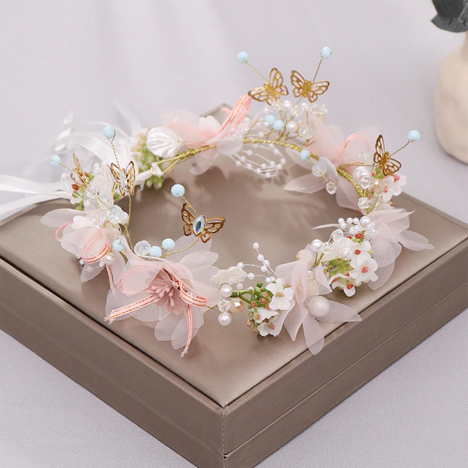 Women Girls Flower Headband Br - Wedding Supply List recension och pris