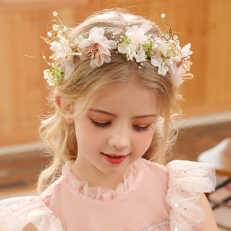 Women Girls Flower Headband Br - Wedding Supply List recension och pris