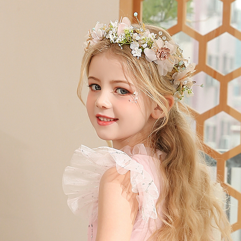 Women Girls Flower Headband Br - Wedding Supply List recension och pris