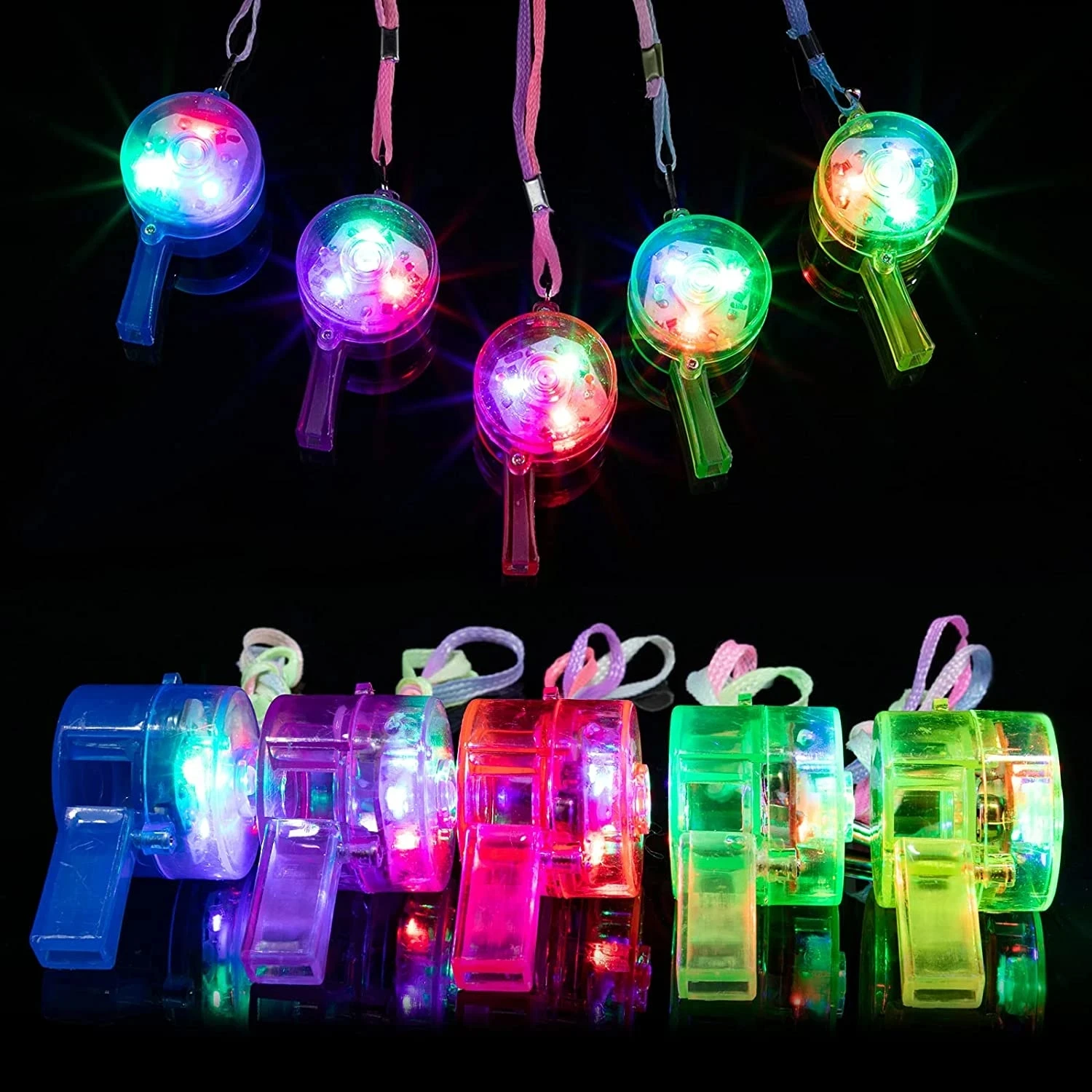 LED Light Up Whistle Glow Whis - Wedding Supply In Bulk recension och pris