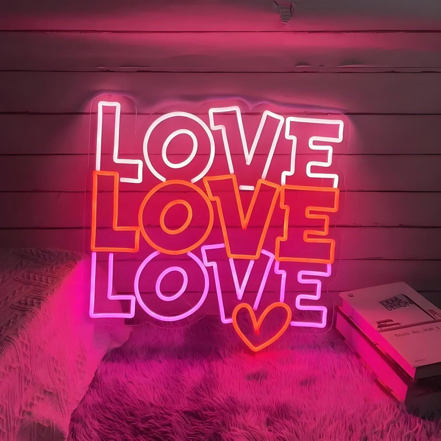 Love Neon Sign USB Dimmable LE - Wedding Led recension och pris