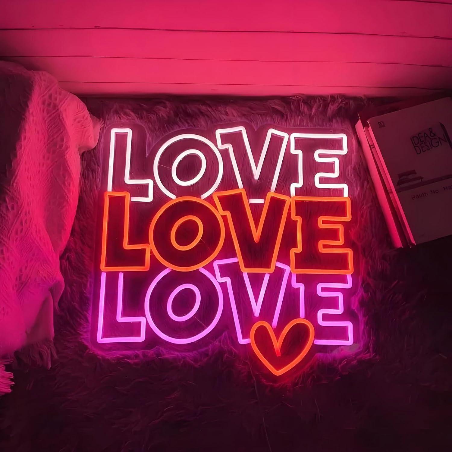Love Neon Sign USB Dimmable LE - Wedding Led recension och pris