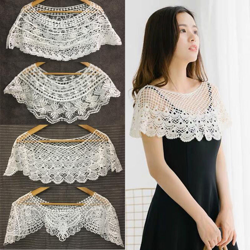 Women Knit Hollow Out Shawl Wr - Wedding Dress Supply recension och pris