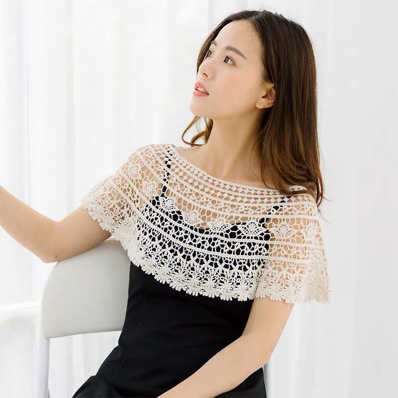 Women Knit Hollow Out Shawl Wr - Wedding Dress Supply recension och pris