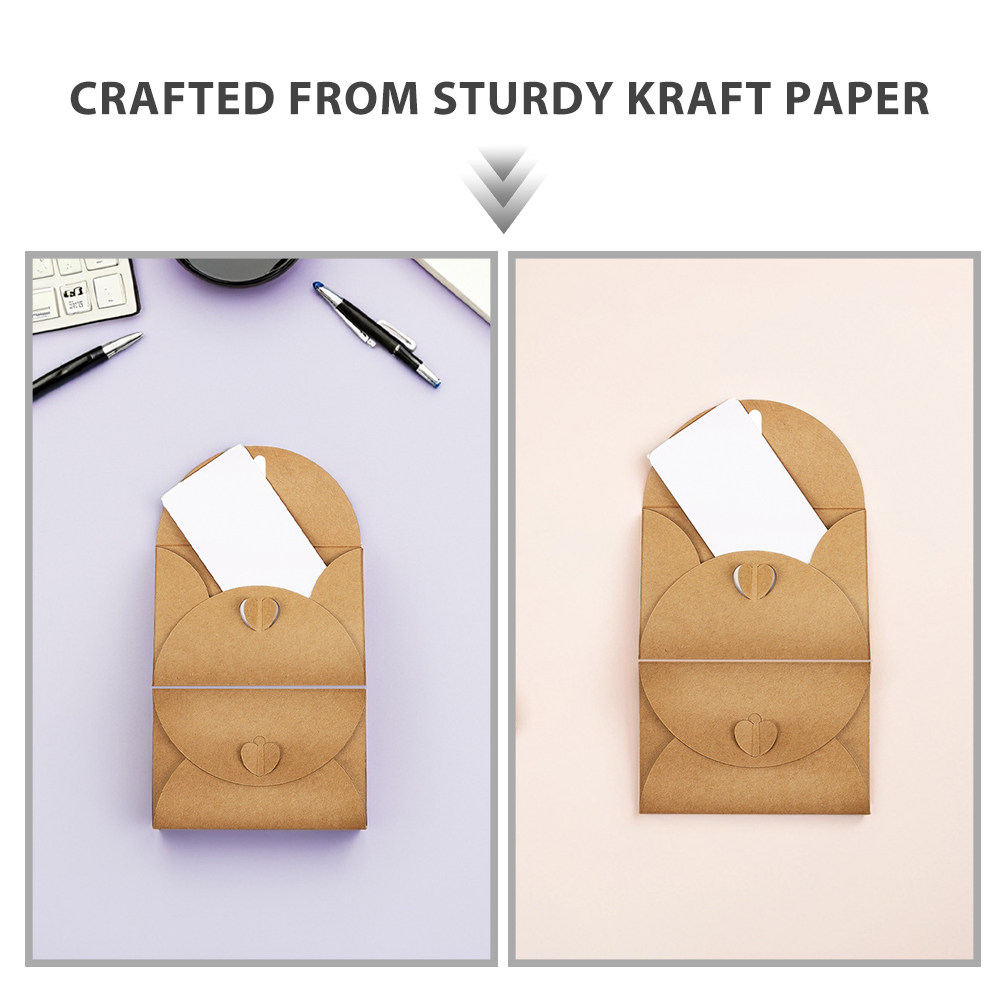 30Sets Mini Kraft Envelopes He - Wedding Envelopes recension och pris