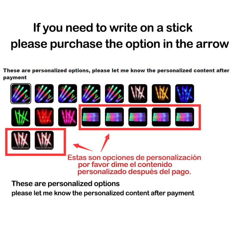 12/30/60Pcs LED Glow Sticks Bu - Wedding Supply In Bulk recension och pris