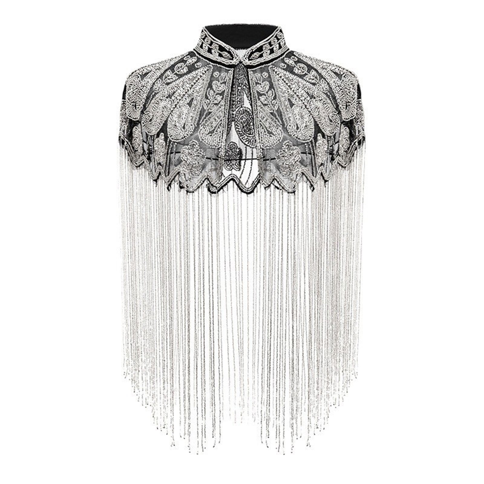 Sequins Beaded Evening Cape Wo - Wedding Dress Supply recension och pris