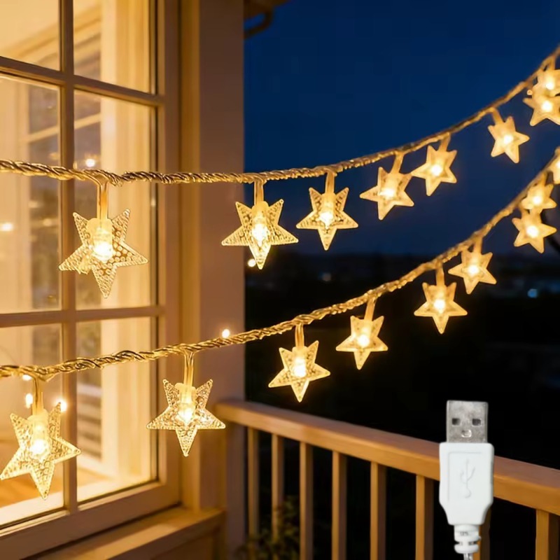 10/20/40/80 LED Star String Li - Wedding Power Supply recension och pris